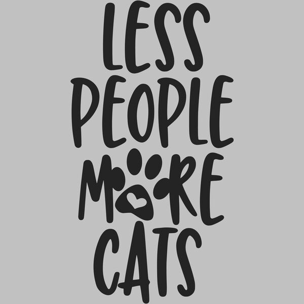 less people more cats Thumbnail