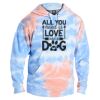 Tie-Dyed Fleece Hooded Sweatshirt Thumbnail