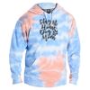 Tie-Dyed Fleece Hooded Sweatshirt Thumbnail