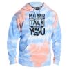 Tie-Dyed Fleece Hooded Sweatshirt Thumbnail