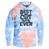 Tie-Dyed Fleece Hooded Sweatshirt Thumbnail