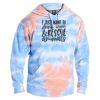 Tie-Dyed Fleece Hooded Sweatshirt Thumbnail