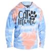 Tie-Dyed Fleece Hooded Sweatshirt Thumbnail