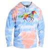 Tie-Dyed Fleece Hooded Sweatshirt Thumbnail
