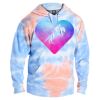 Tie-Dyed Fleece Hooded Sweatshirt Thumbnail