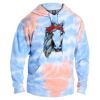 Tie-Dyed Fleece Hooded Sweatshirt Thumbnail