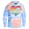 Tie-Dyed Fleece Hooded Sweatshirt Thumbnail