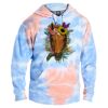 Tie-Dyed Fleece Hooded Sweatshirt Thumbnail