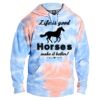 Tie-Dyed Fleece Hooded Sweatshirt Thumbnail