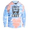 Tie-Dyed Fleece Hooded Sweatshirt Thumbnail