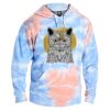 Tie-Dyed Fleece Hooded Sweatshirt Thumbnail