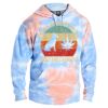 Tie-Dyed Fleece Hooded Sweatshirt Thumbnail
