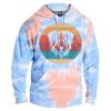 Tie-Dyed Fleece Hooded Sweatshirt Thumbnail