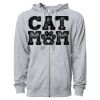 Icon Unisex Lightweight Loopback Terry Full-Zip Hooded Sweatshirt Thumbnail