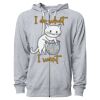 Icon Unisex Lightweight Loopback Terry Full-Zip Hooded Sweatshirt Thumbnail