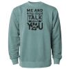 Unisex Midweight Pigment-Dyed Crewneck Sweatshirt Thumbnail