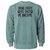 Unisex Midweight Pigment-Dyed Crewneck Sweatshirt Thumbnail