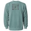 Unisex Midweight Pigment-Dyed Crewneck Sweatshirt Thumbnail