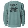 Unisex Midweight Pigment-Dyed Crewneck Sweatshirt Thumbnail