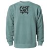 Unisex Midweight Pigment-Dyed Crewneck Sweatshirt Thumbnail