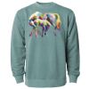 Unisex Midweight Pigment-Dyed Crewneck Sweatshirt Thumbnail