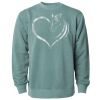 Unisex Midweight Pigment-Dyed Crewneck Sweatshirt Thumbnail